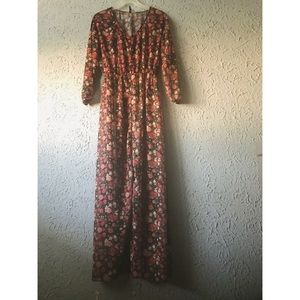 (SOLD)Floral Bohemian Duster/Kimono